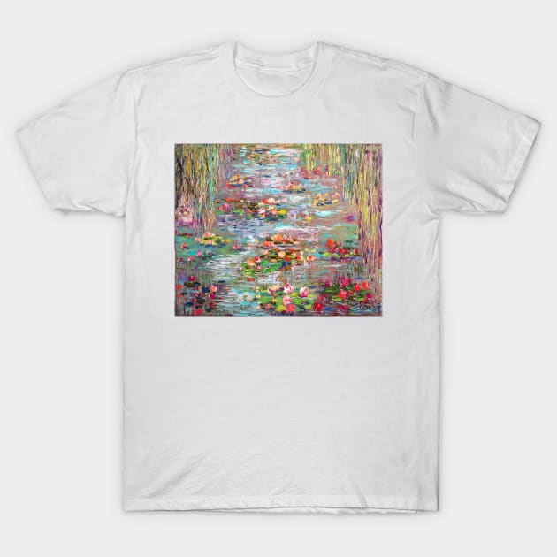 Shady Pond T-Shirt by NataliaShchip